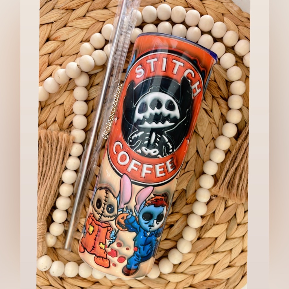 Stitchy Coffee Tumbler